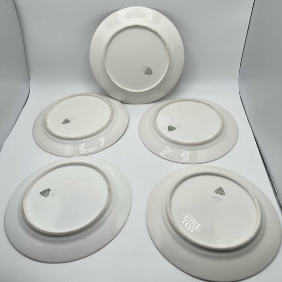 Antique Limoges Charles Martin Dessert Plates - Wedding Gift Note France - Picture 8 of 11